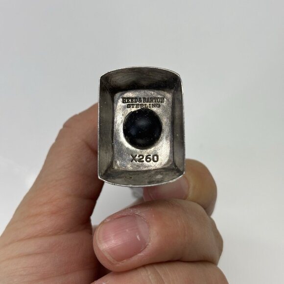 Classic Rose by Reed & Barton Sterling Silver Salt Or Pepper Shaker (1) Roses - Picture 3 of 11